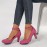 Women's Block Heels, Elegant Solid Color Dress Pumps, Fashion Buckle Strap Heels